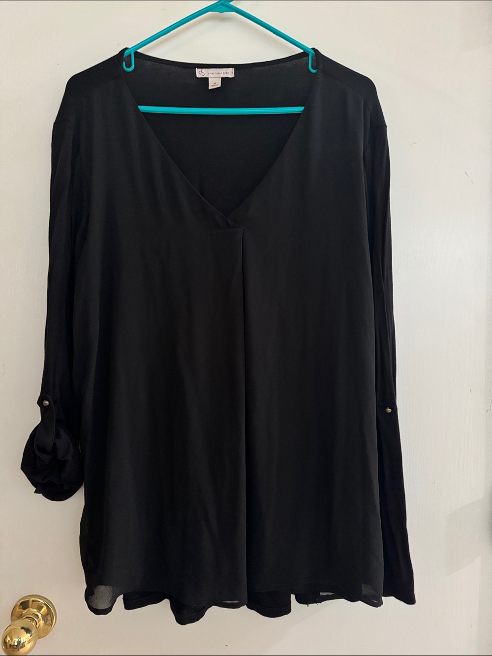 Dress Barn Long or 3/4 Sleeve Blouse - Size XL